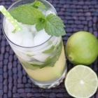 Mojito with Honey Simple Syrup