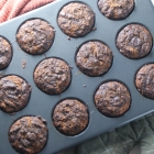 Marbled Chocolate Pumpkin Muffins