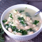 White Bean Stracciatella Soup