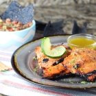 Margarita Salmon with Tipsy Tequila Butter